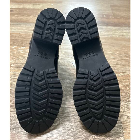 Cole Haan Catherine Waterproof Block Heel Booties 7.5 Chunky - Picture 11 of 12